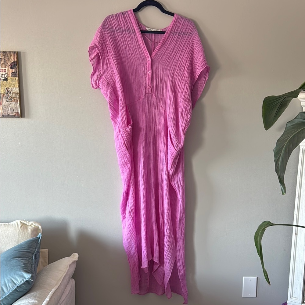 Zara Pink Maxi Dress
